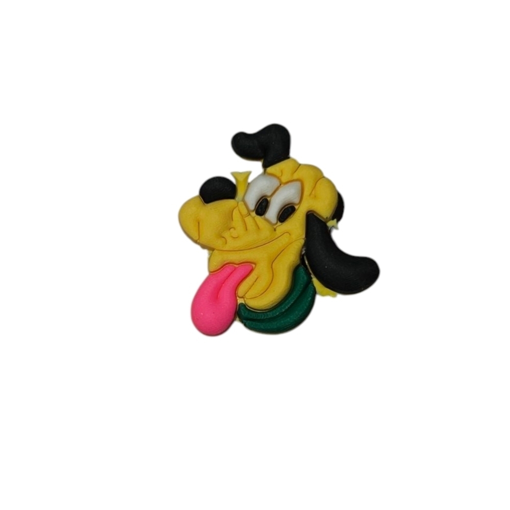 4/$8 Disney Pluto Shoe Charm Crocs